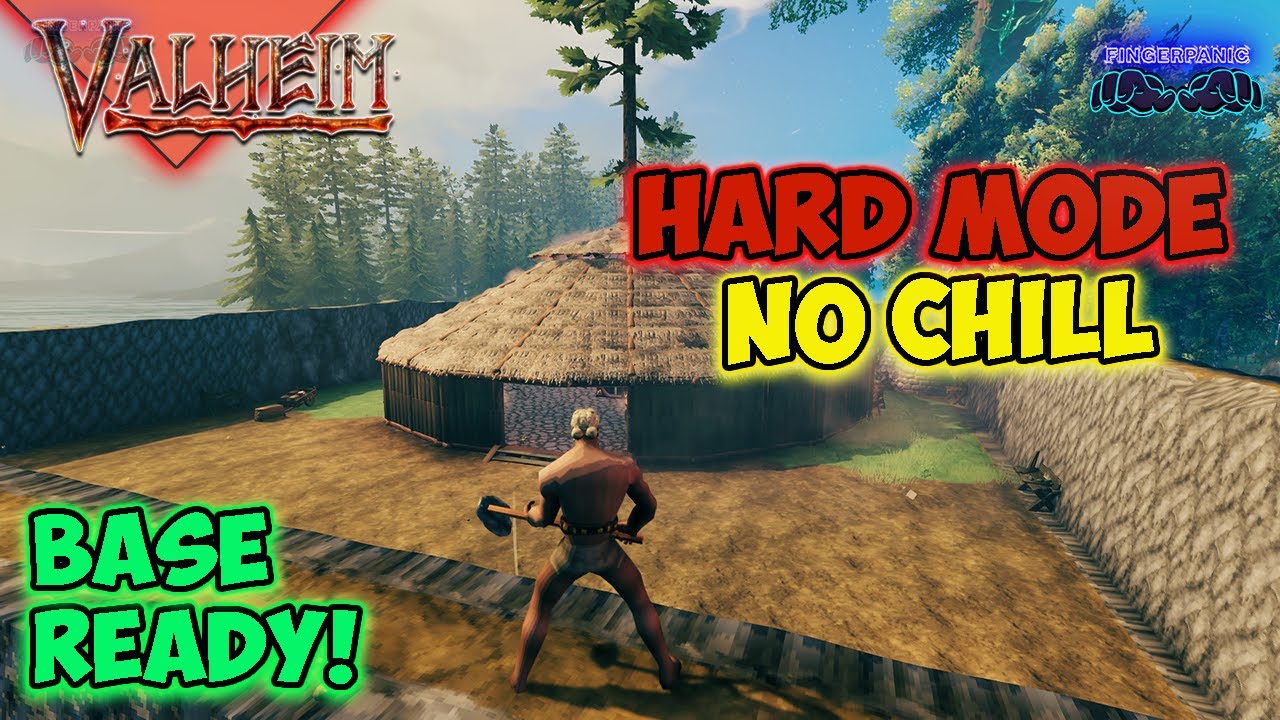 🔴Valheim Hard Mode LIVE – Bonemass Boss Fight & Mountain Biome Progression!