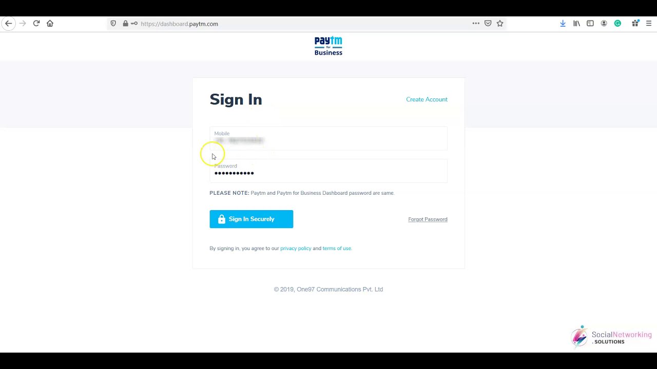 How to create API Keys for Paytm Payment Gateway Plugin?