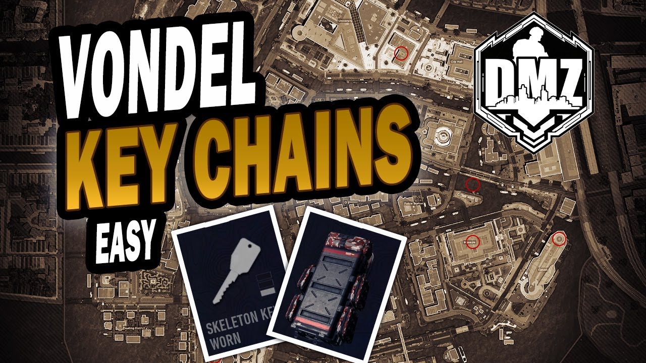 DMZ: Two Key Chains in Vondel - Crazy Loot, GPUs, Gold Bars, Skeleton Keys, Secure Bag and more!