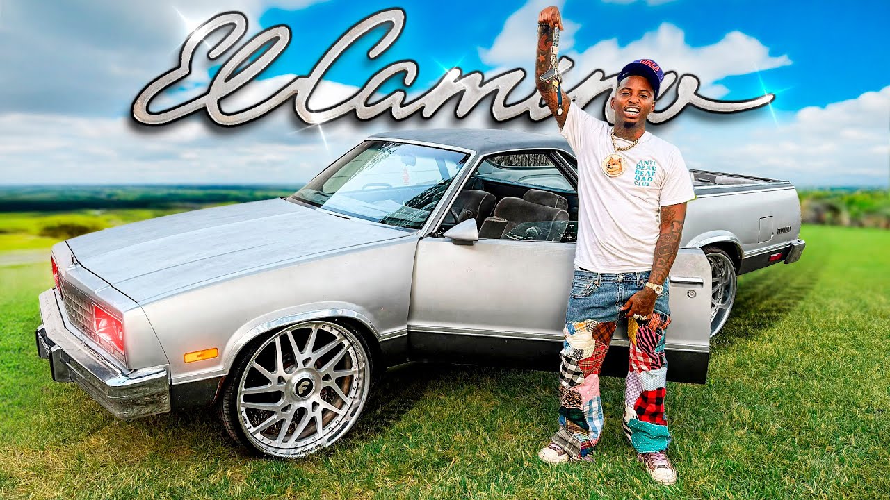 FunnyMike Got Gifted an Old School '87 El Camino for BIRTHDAY!