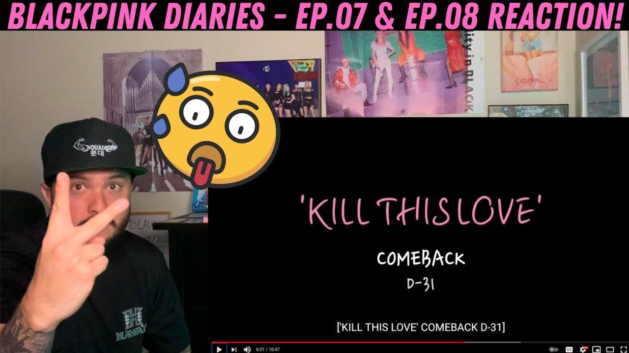 BLACKPINK DIARIES - EP.07 & EP.08 Reaction!