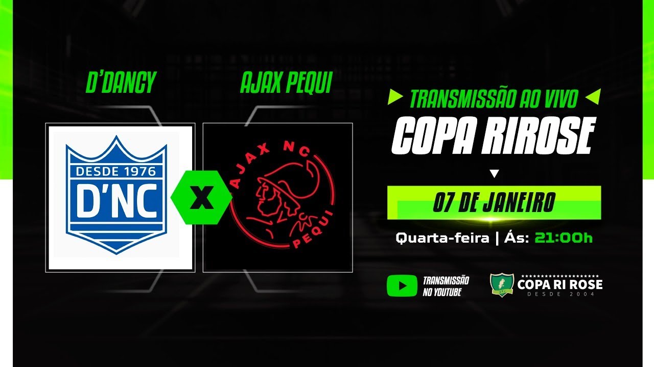D'Nancy x Ajax de Pequi | Fase de Grupos | Copa Ri Rose de Futsal 2026