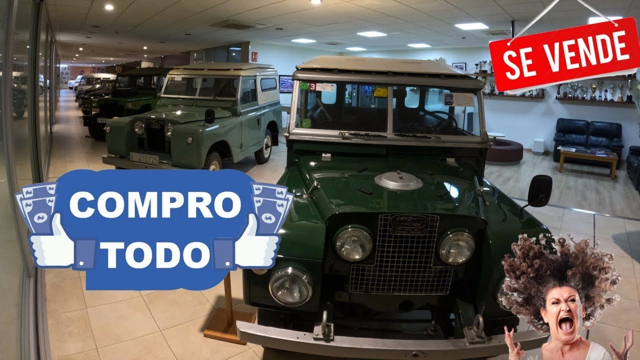 Nos ofrecen para comprar toda la colección de Land Rovers Santanas y más coches de un Museo Manresa