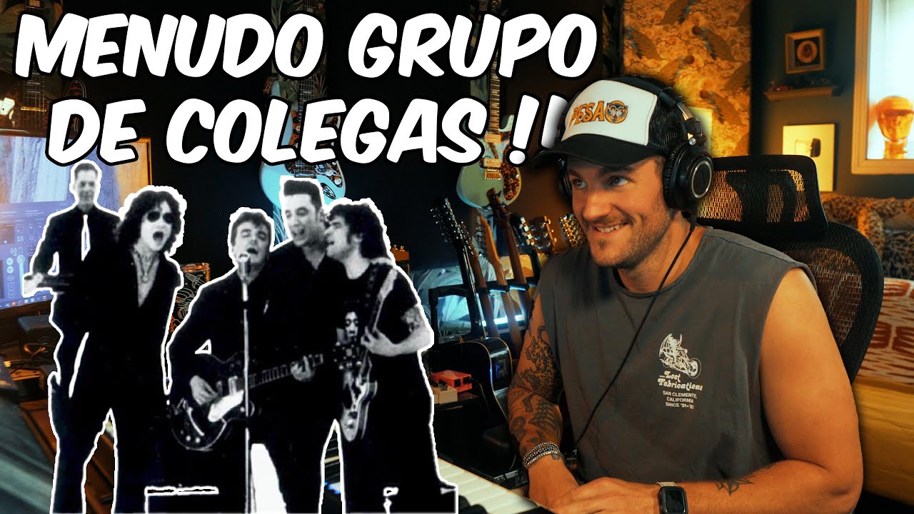 AMERICANO reacciona por primera vez a Jaime Urrutia - Donde estas? - Videoclip Amigos