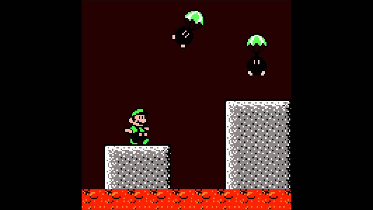 Volcano Overworld 8-BIT - New Super Mario Bros. Wii