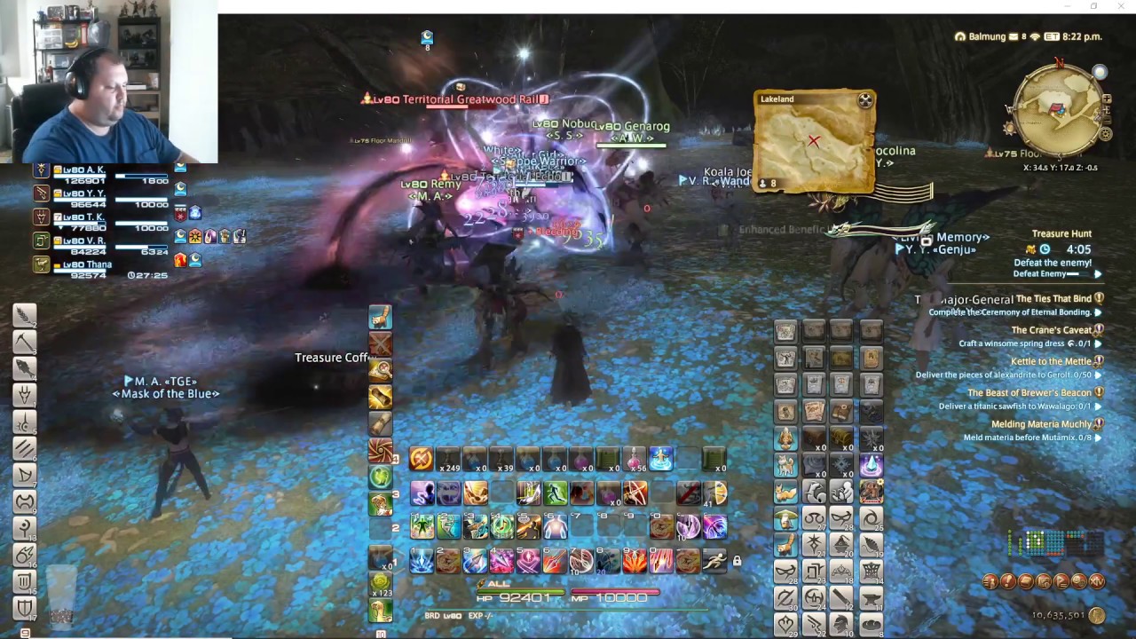 map party, final fantasy 14