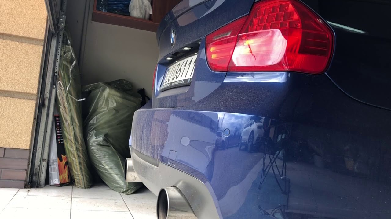 BMW E90 N47 2.0d twin exhaust