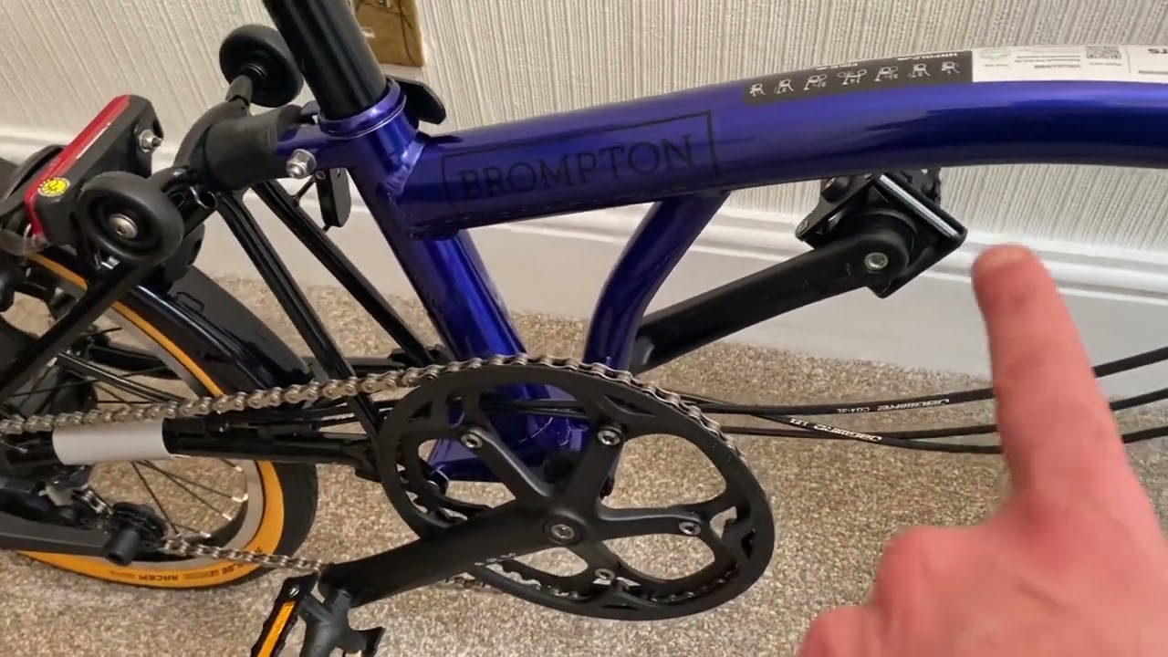 Brompton Blue Nickel Edition (1 of 125 ever made)