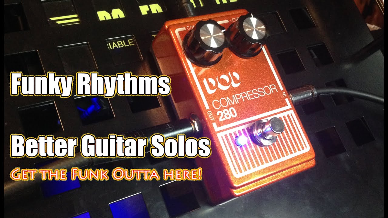 DOD Compressor 280 : Better Leads, Funky Rhythms!