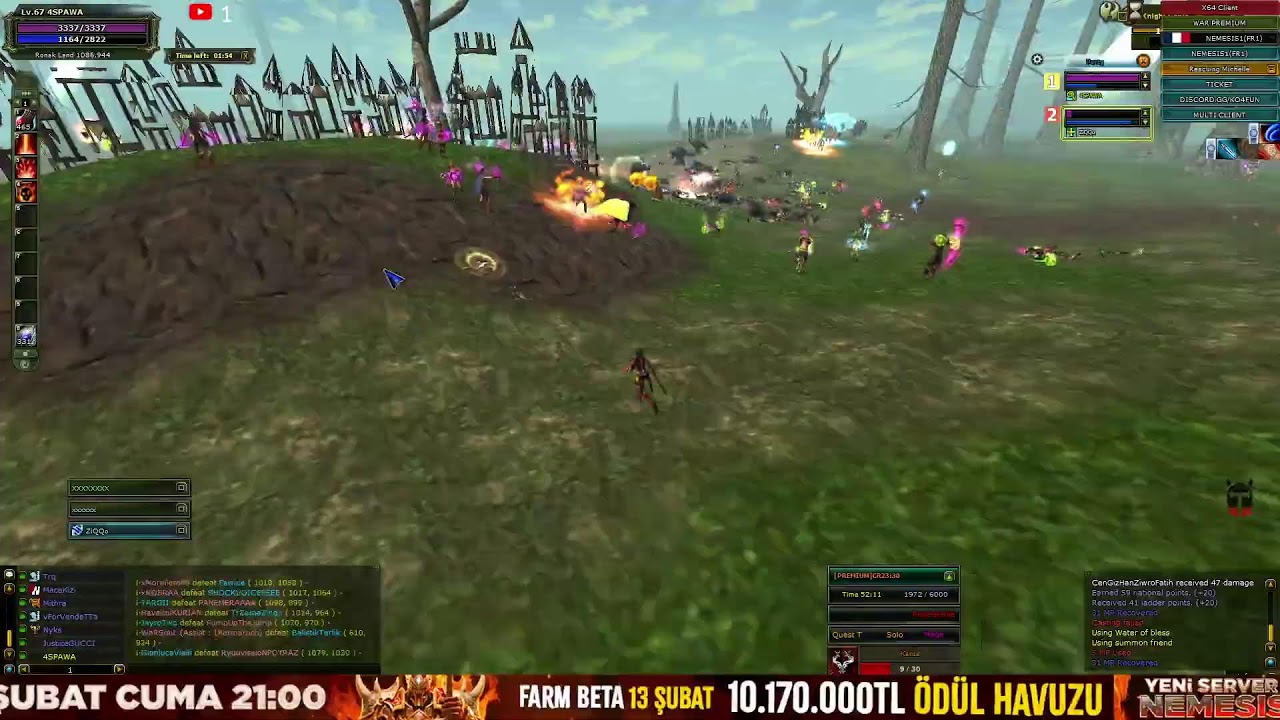 🏆#KO4FUN 🔥 MAGE PK 🔥 #KnightOnline 🏆 im4Spawa