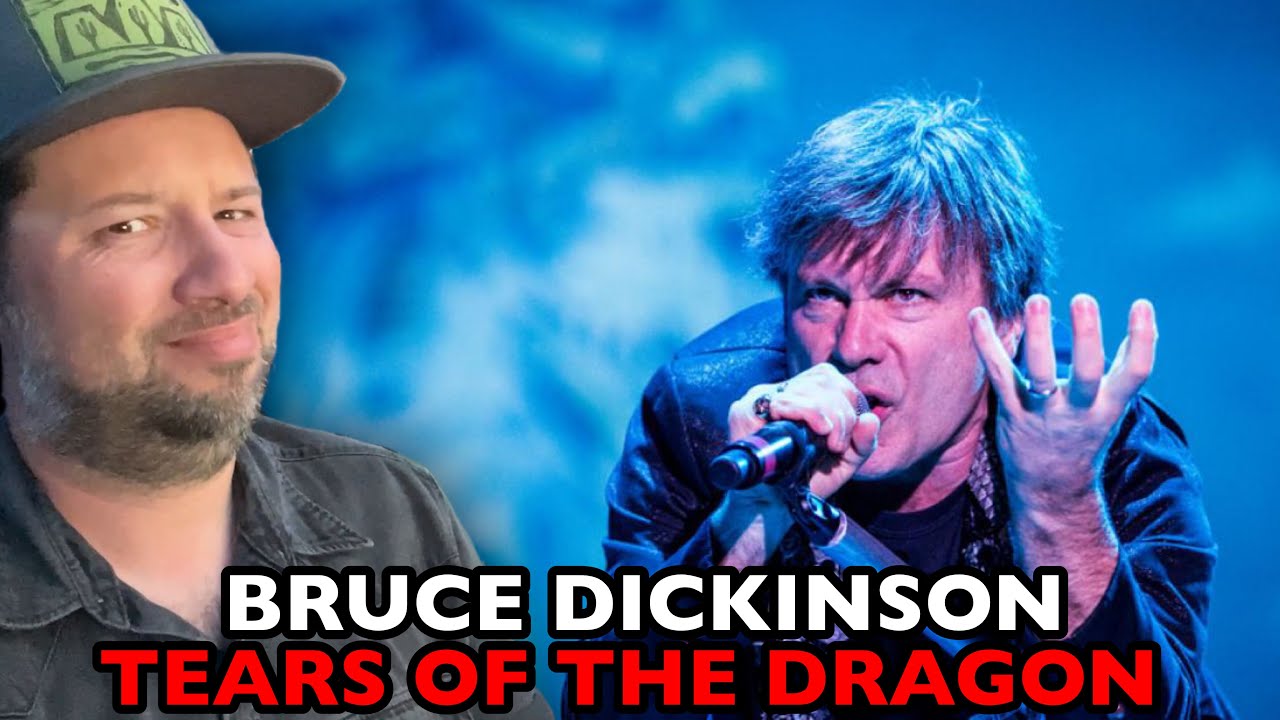 BRUCE DICKINSON Tears Of The Dragon LIVE | REACTION