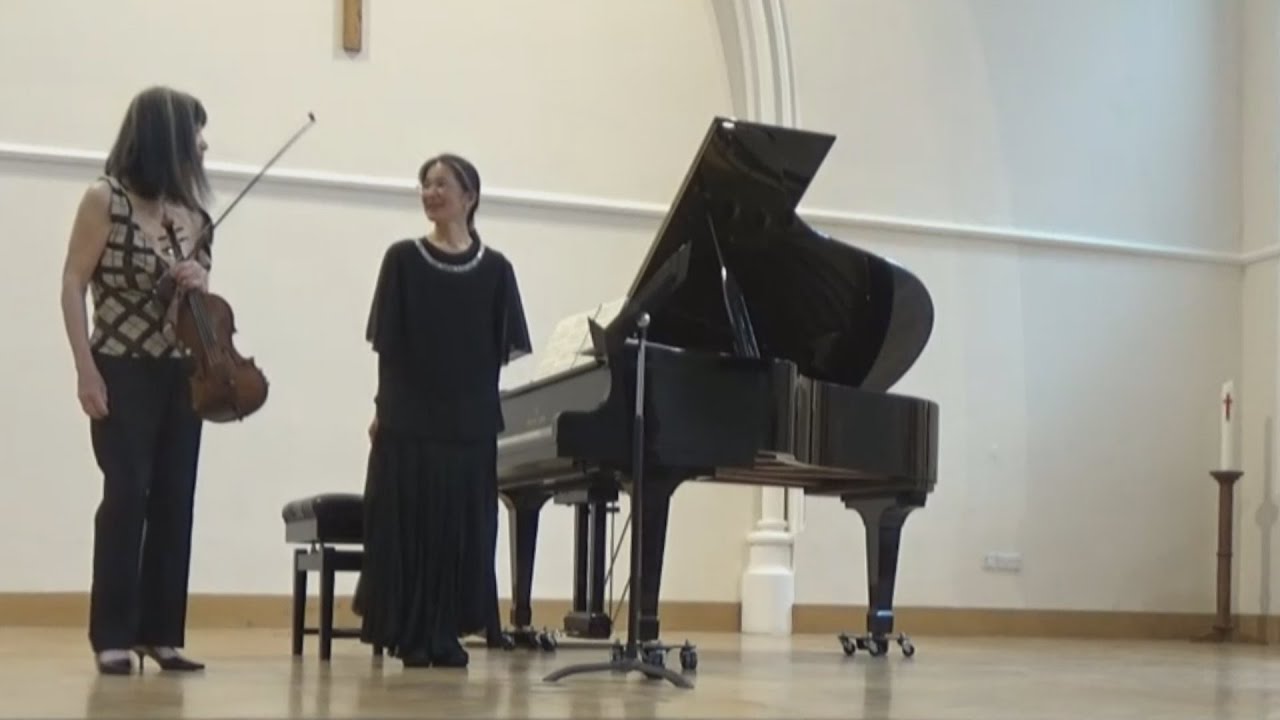 Tango Jalousie - Tango Tzigane by Jacob Gade, arr by Yukie Smith ~ with Tsuji Mifune on violin ~