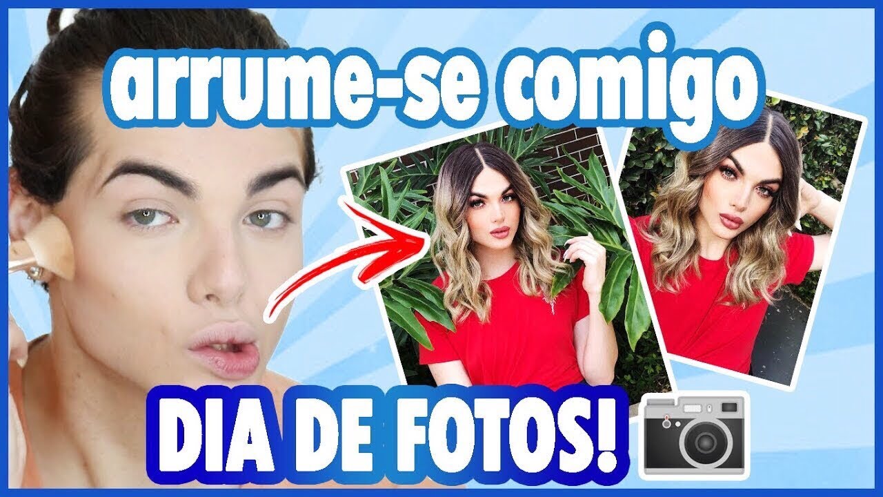 MINHA MAQUIAGEM PARA TIRAR FOTOS IGUAL DE GRINGA | Rômolo Cricca