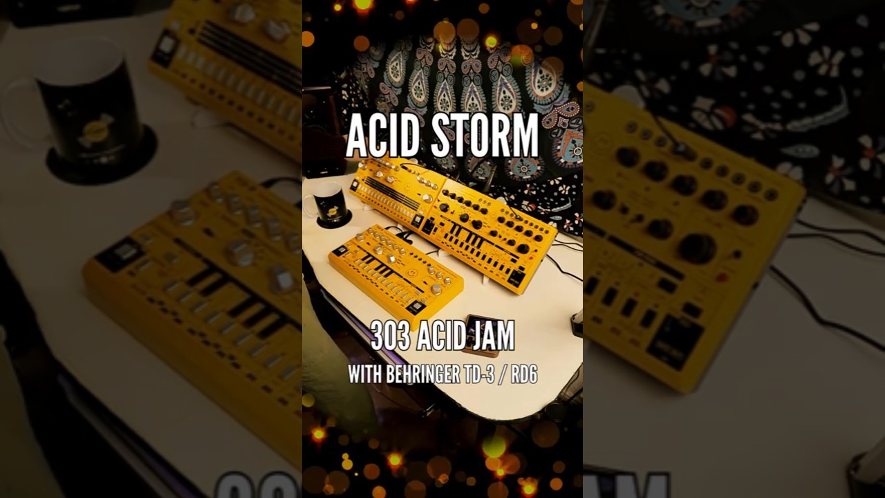 Acid Storm | TD-3 + RD-6 Live Jam x Tekken 3 (PS1 Vibes)