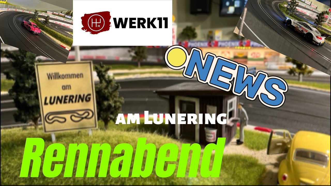 Der Lunering! 🔥 Ist das die beste Bahn? | DTM & Porsche Rennabend Carrera Digital 124