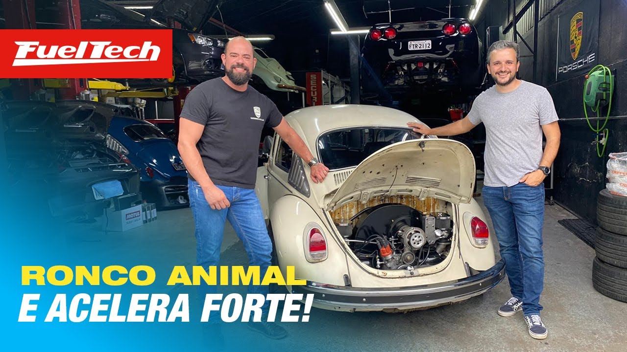Fusca 2300 aspirado de rua da G&R preparações!