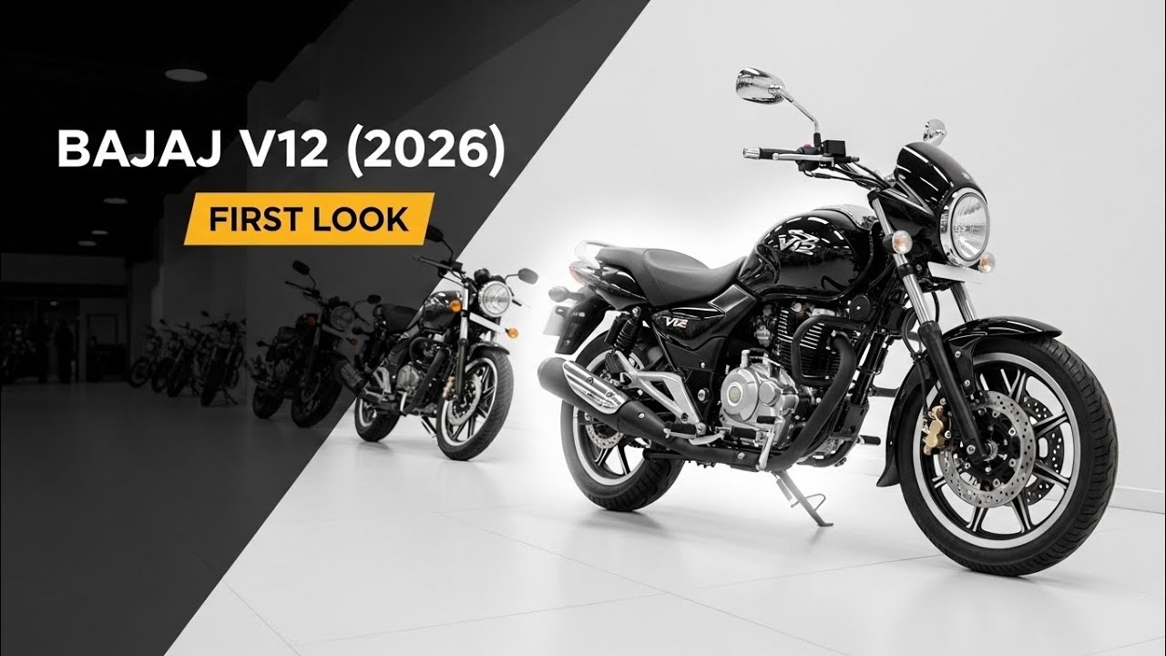 Bajaj V12 2026 – दमदार लुक, शानदार माइलेज और भरोसेमंद परफॉर्मेंस की नई पहचान 🚀