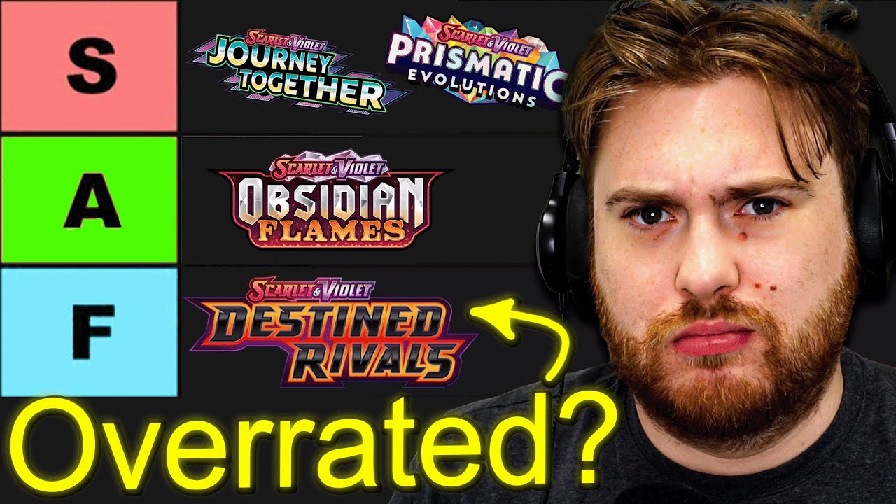 Ranking EVERY Pokemon TCG Set From Scarlet & Violet