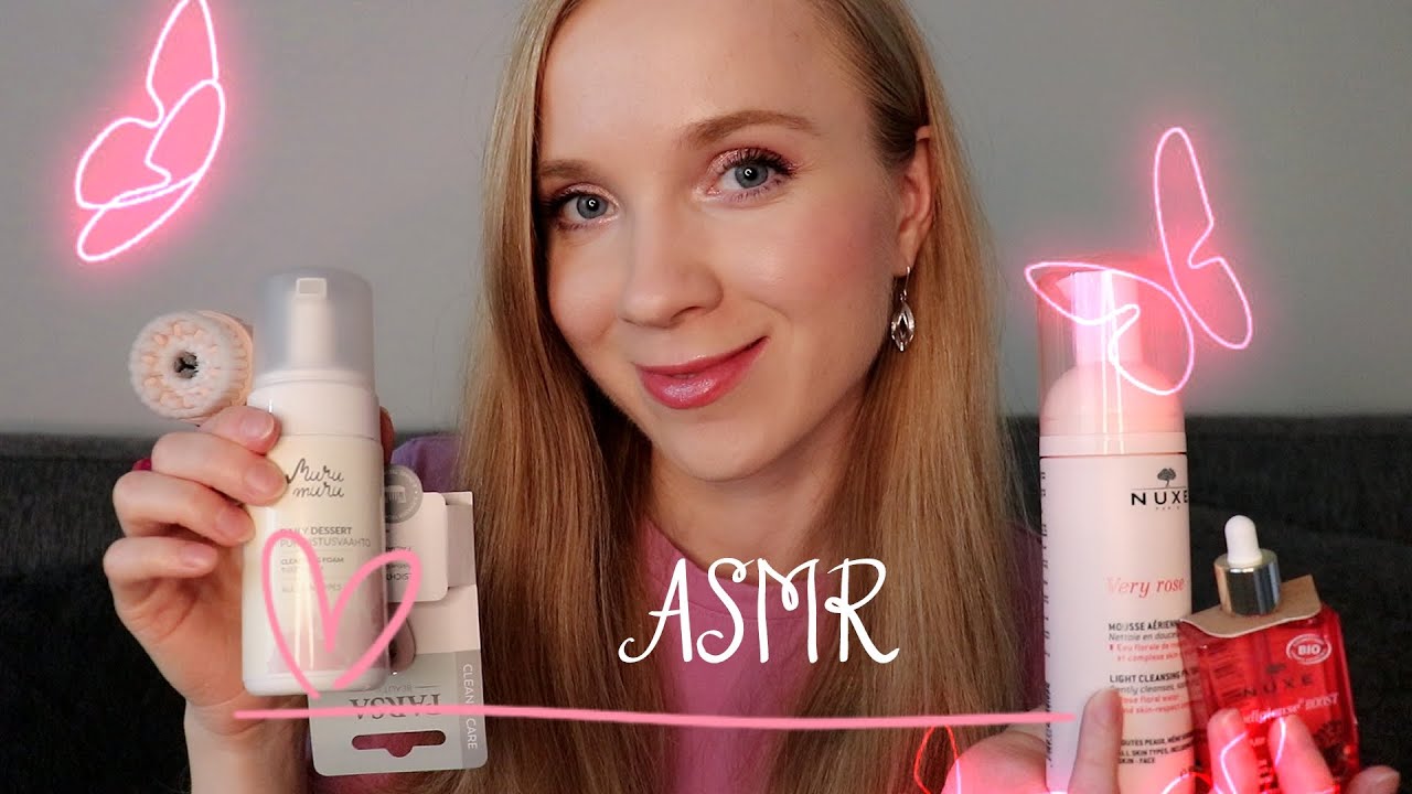 ASMR SUOMI OSTOSTEN ESITTELYÄ🛍️ KOSMETIIKKA OSTOKSIA🧴Kuiskailua ASMR Whispering