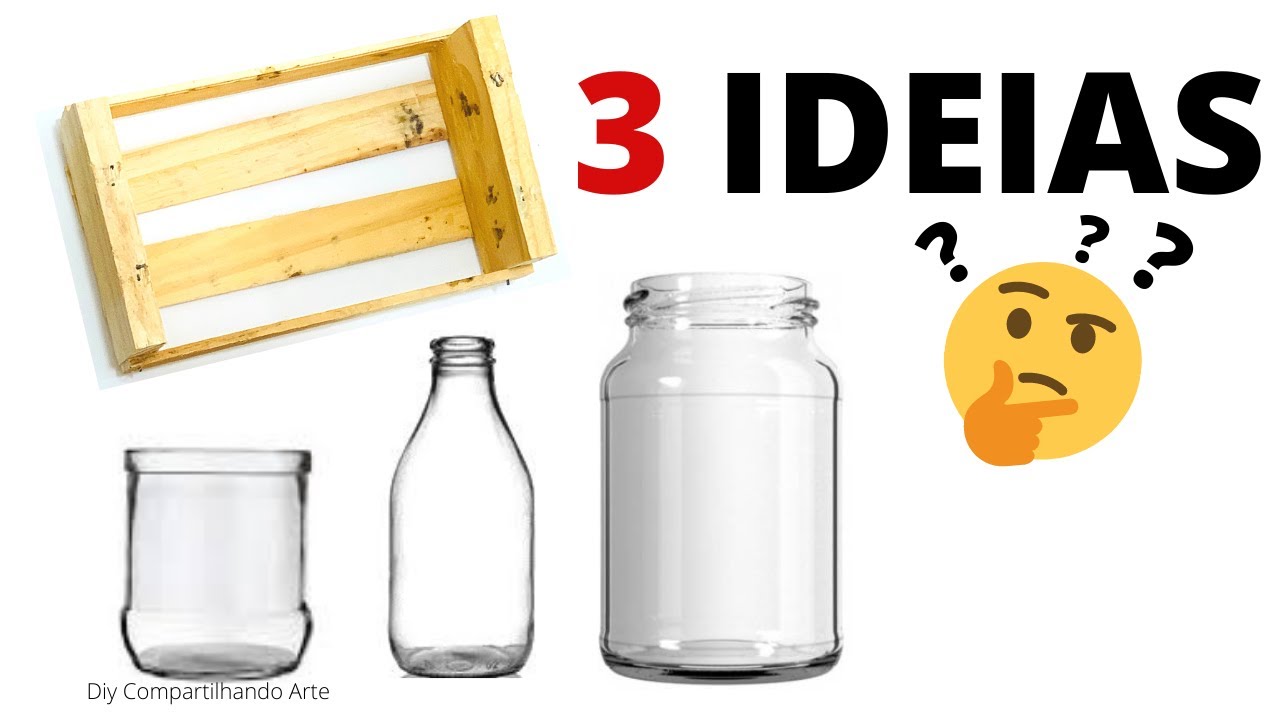 3 ARTESANATOS COM MATERIAL RECICLAVEL Ideias fabulosas do Compartilhando Arte