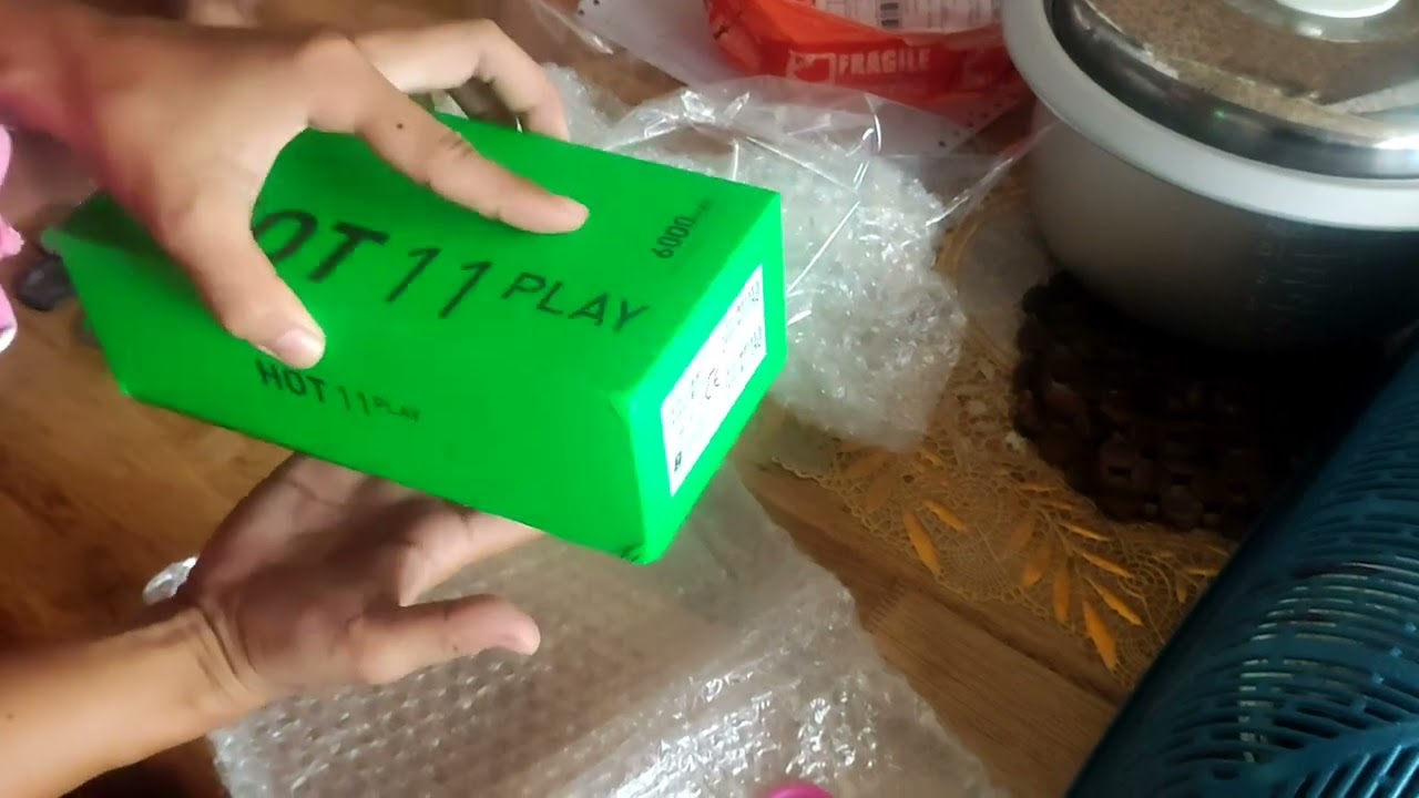 Unboxing infinix hot 1 1 play, from shopee. Legit