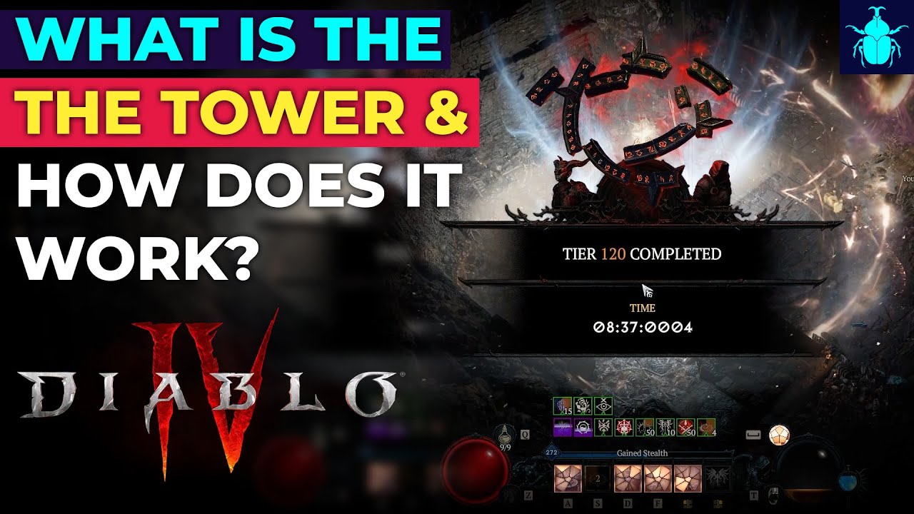 Diablo 4: Что такое Башня и как она работает? (Система сложности и рейтинга)