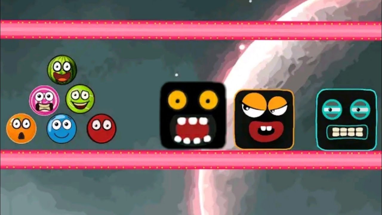 Bossy Ball 4 - Red Ball Gameplay - Bosses Fight ( Fast Speed Gameplay) Part 3
