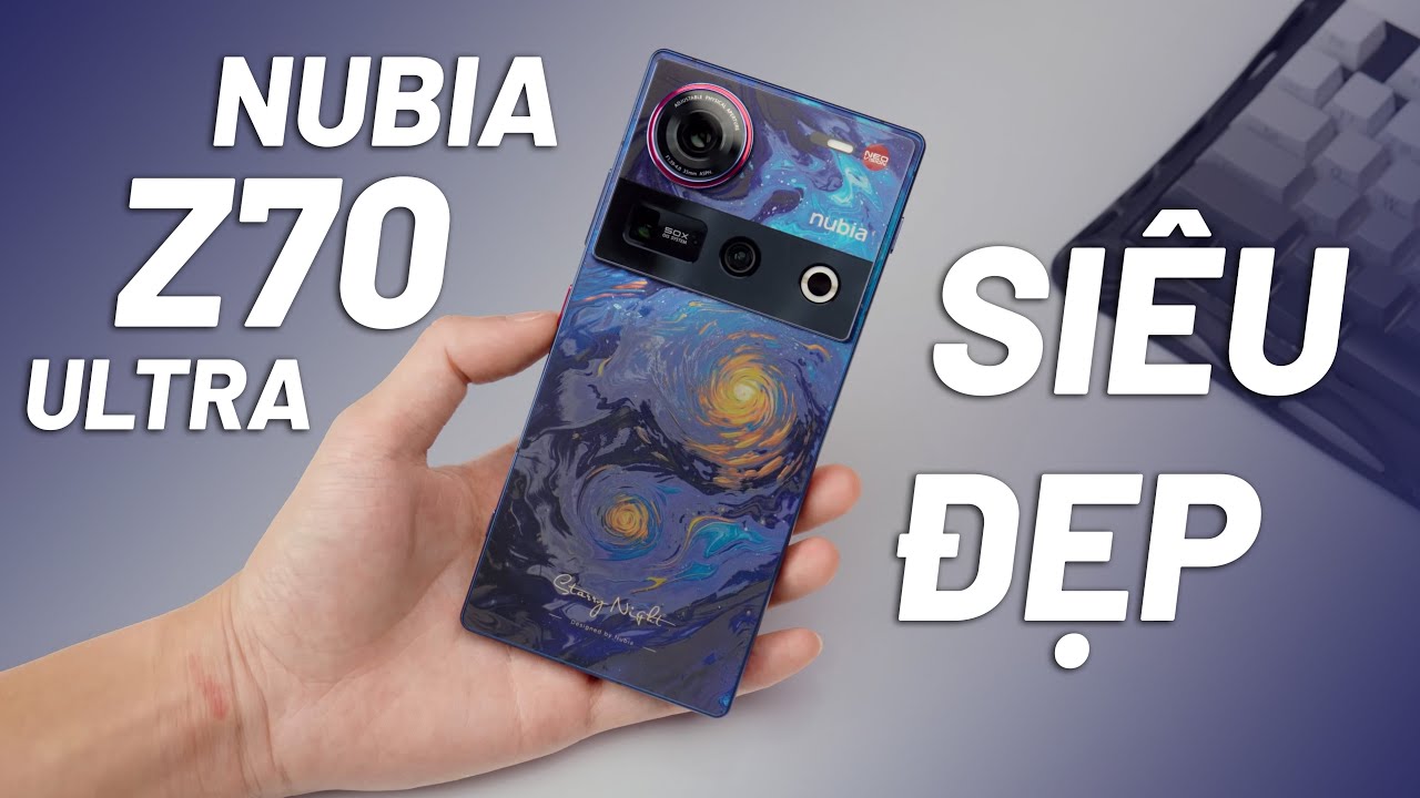 Đập Hộp Nubia Z70 Ultra Starry Night Siêu Đẹp - Snapdragon 8 Elite Chính Hãng Giá Siêu Rẻ!