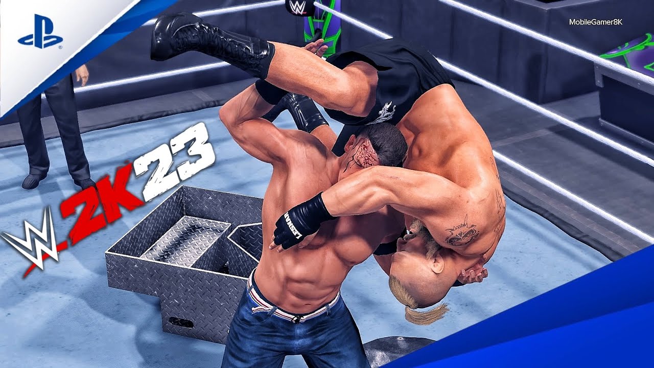 WWE 2K23 - Джон Сина против Брока Леснара | Матч за титул интерконтинентального чемпиона на Wrest...