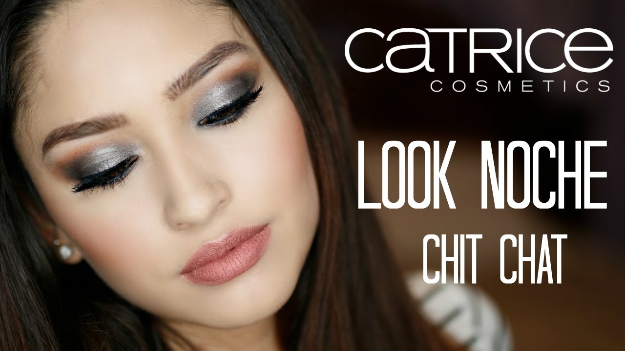 MAQUILLAJE DE NOCHE USANDO CATRICE | CHIT CHAT