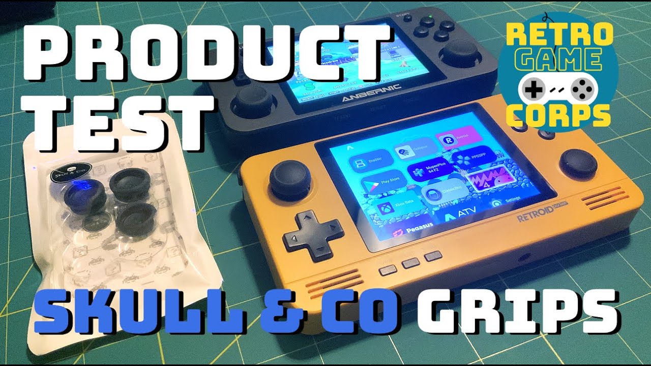 Product Test: Skull & Co. grips on Retroid Pocket 2 and RG350M