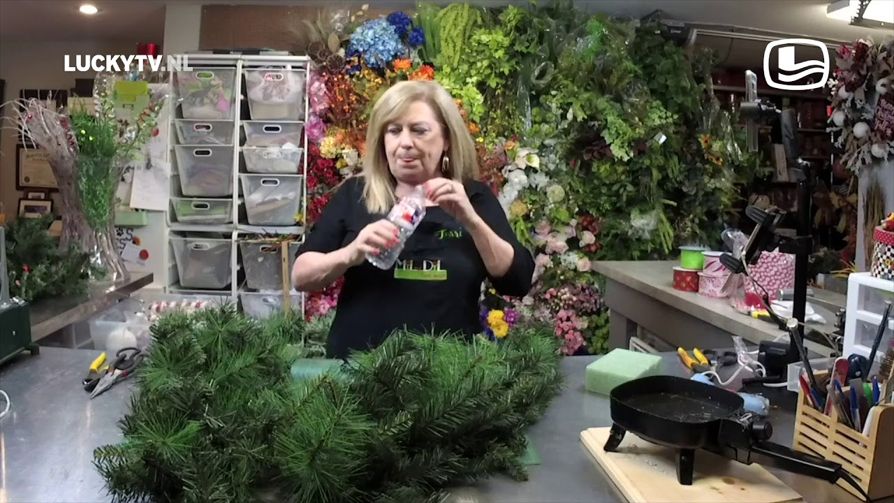 Een kerststukje maken | LuckyTV (2018)