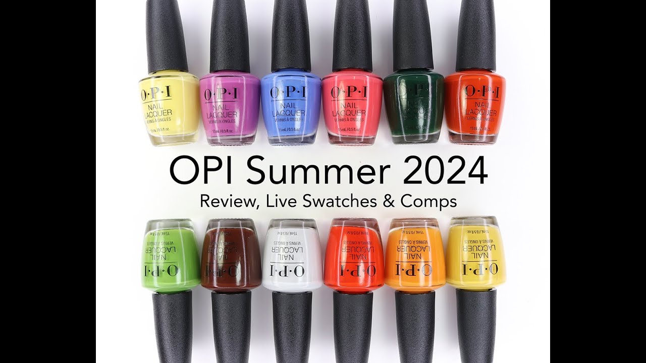 OPI My Me Era Summer 2024 Collection: Review, Live Swatches and Comparisons!