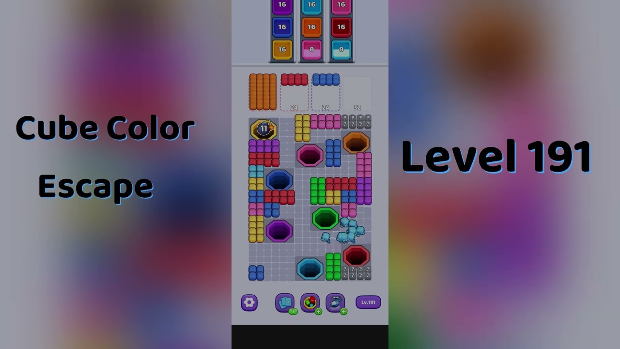 🧩 Cube Color Escape Level 191 Walkthrough | Step-by-Step Guide 🎮 | Go Answer