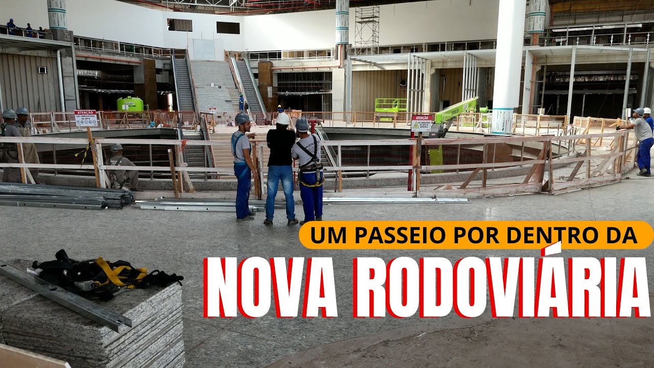 RODOVIÁRIA DE SALVADOR - visita as partes internas