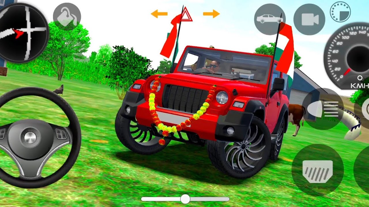 Modified Mahindra Thar Car Games: 😈Indian Cars (Gadi Wala Game) - Car Game Android Gameplay 2026