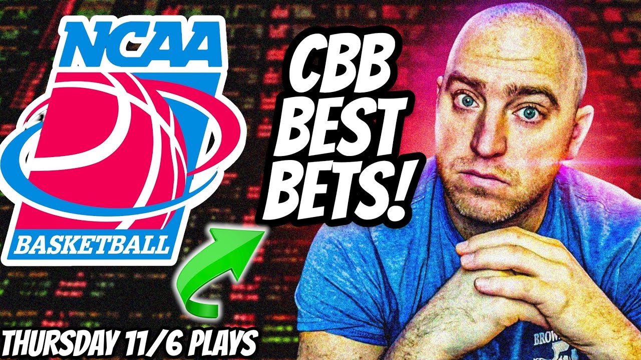 Лучшие ставки NCAAB! Прогнозы и прогнозы на студенческий баскетбол в четверг, 6 ноября 2025 г.