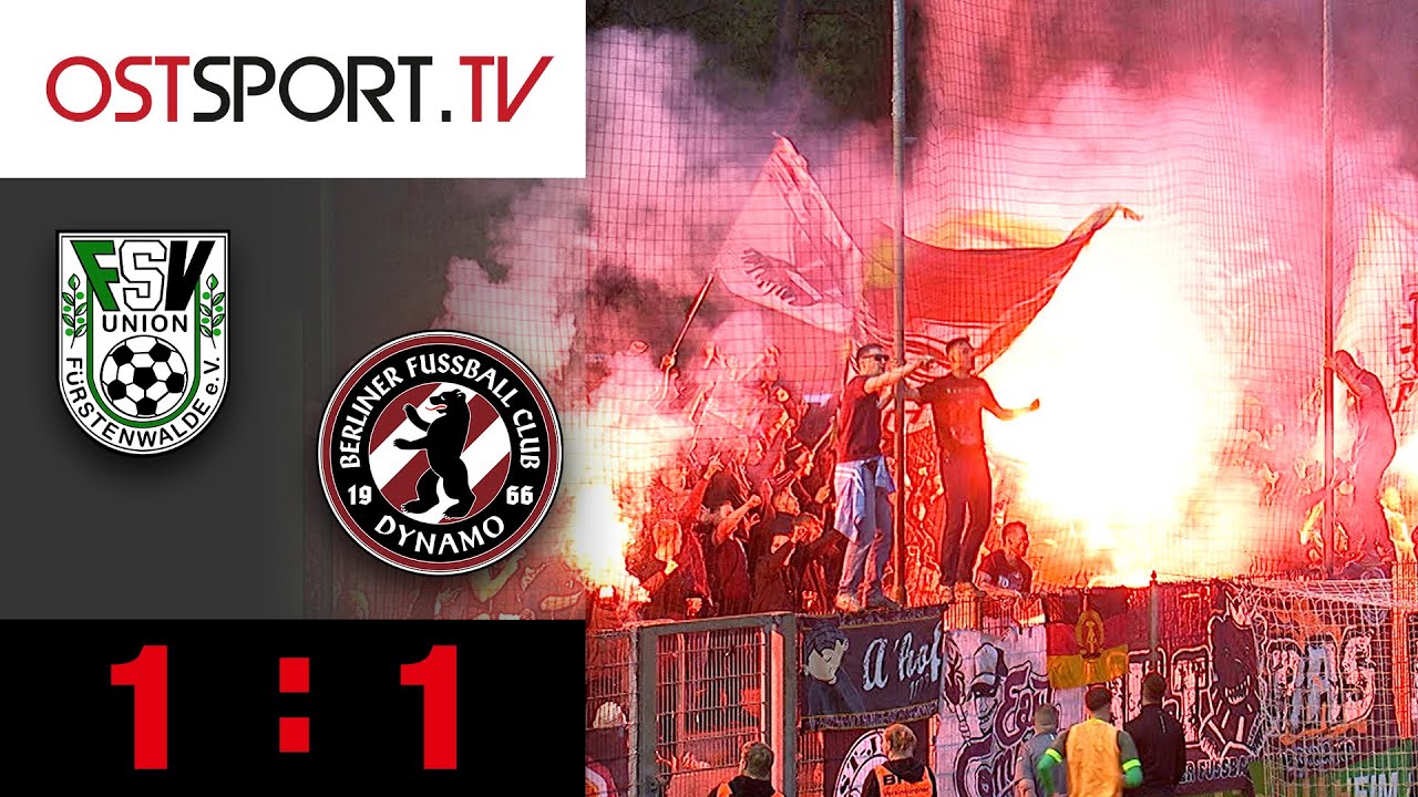 Meisterfeier verschoben: BFC nur 1:1 in Fürstenwalde | Regionalliga Nordost | OSTSPORT.TV