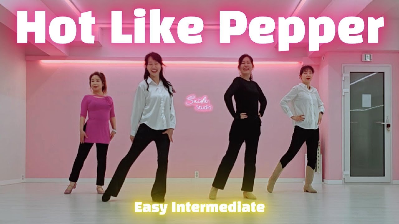 Hot Like Pepper Linedance l Easy Intermediate l 평택 중고급 동호회 l 이서영라인댄스