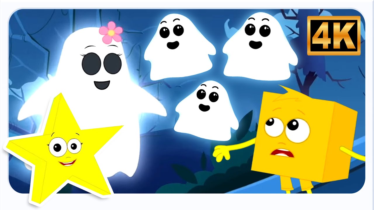 Five Little Ghosts Went Out One Day & More Spooky Rhymes & Kids Songs