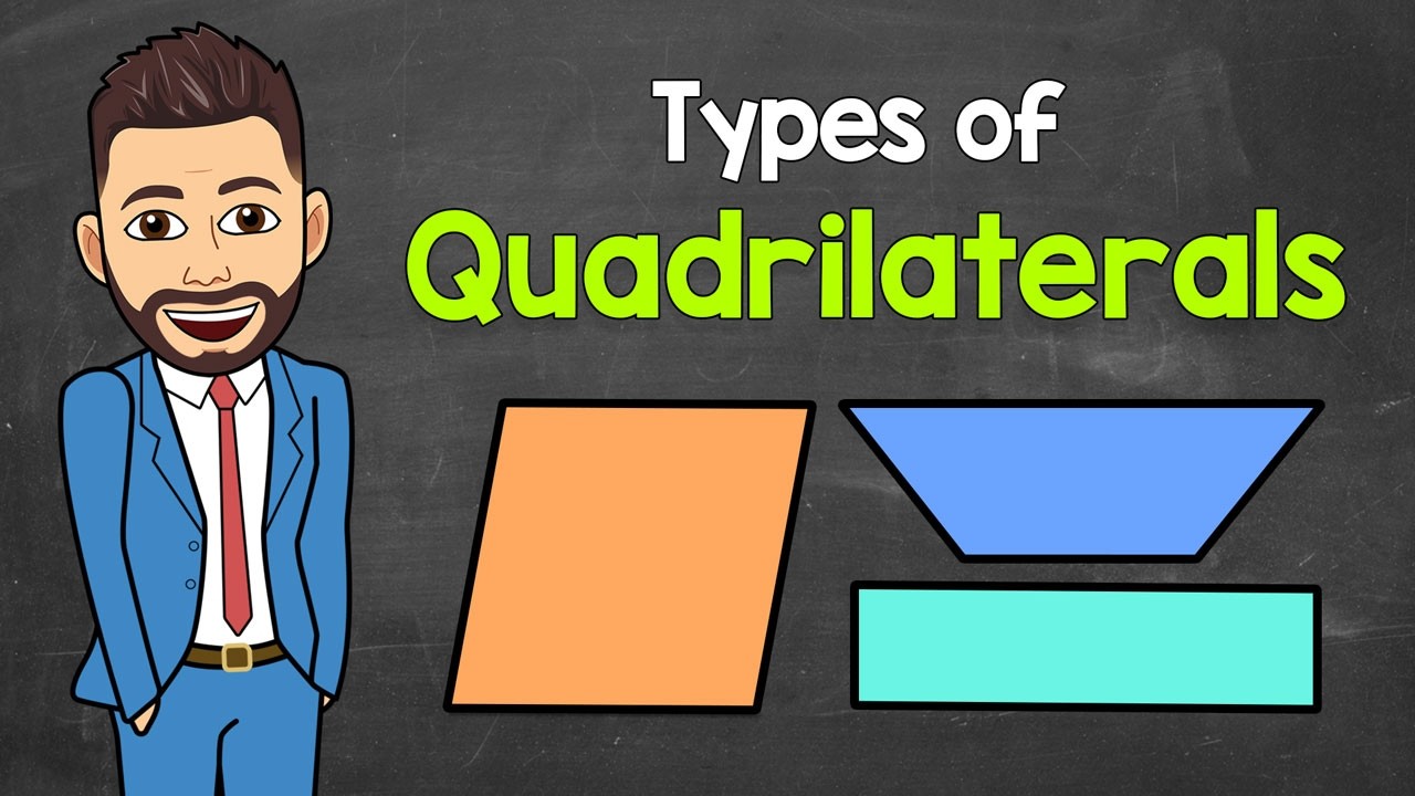 Types of Quadrilaterals Explained (Trapezoids, Parallelograms, Squares & More!)