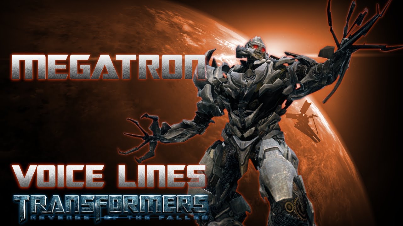 All Megatron Voice Lines
