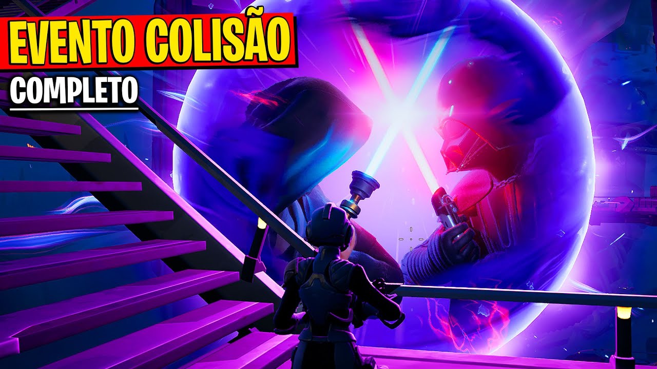EVENTO FINAL COLISÃO FORTNITE (REPLAY COMPLETO)