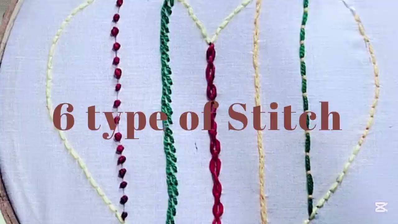 Basic Embroidery Stitches for Beginners | Part 2