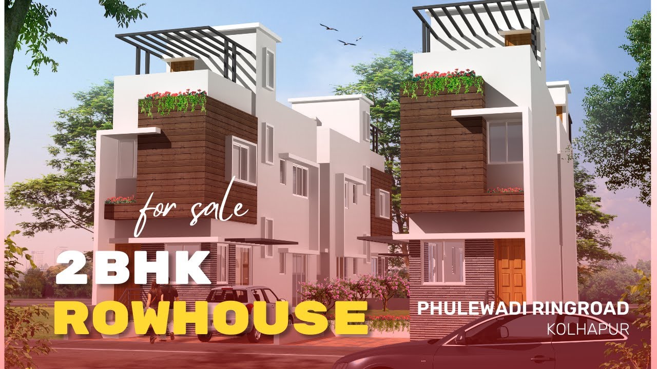 2 bhk Row House । Row House In Kolhapur । Row House । Bungalow In Kolhapur । Phulewadi Ring Road