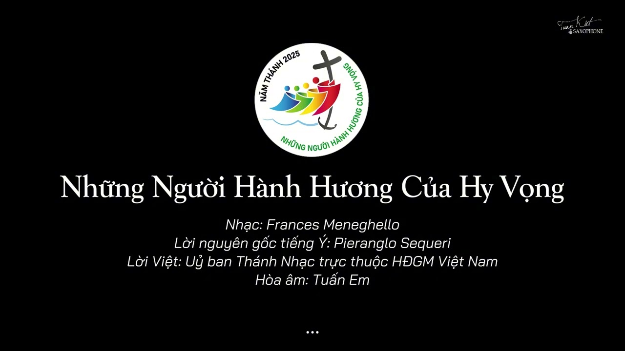 (KARAOKE, BEAT) NHỮNG NGƯỜI HÀNH HƯƠNG CỦA HY VỌNG | BÀI HÁT NĂM THÁNH 2025