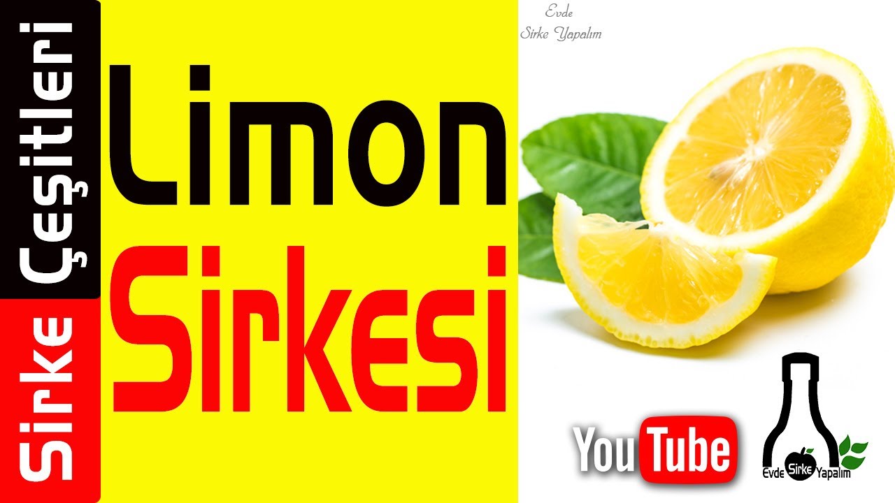 Evde limon Sirkesi yapımı tarifi | Sirke Çeşitleri