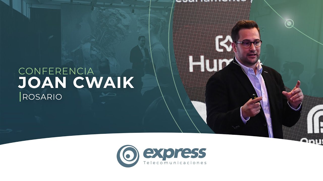Conferencia de Joan Cwaik en Rosario | Fibra, Datos e IA: la nueva ruta de la industria 🚀