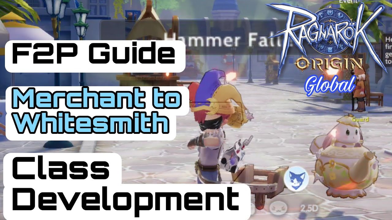 F2P Merchant to Whitesmith- Ragnarok Origin Global