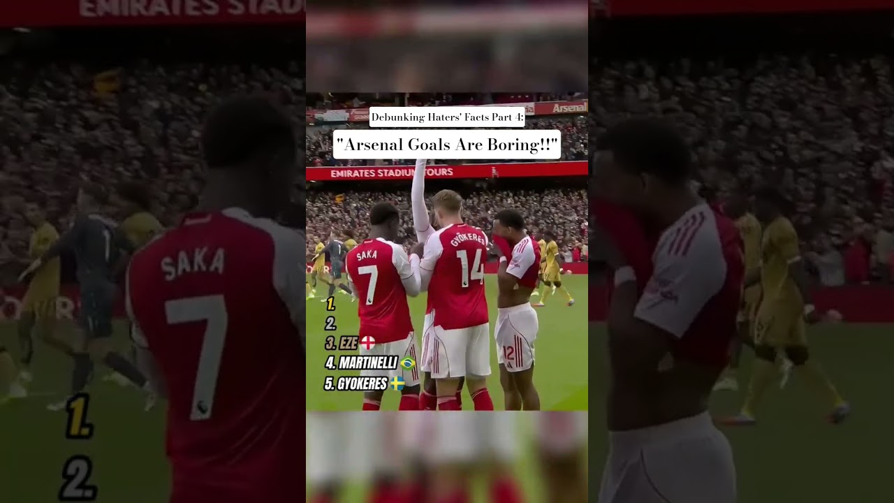Can Haters Just STFU At This Point Though? 😂🤣 #arsenal #afc #premierleague #ucl #arsenalfc